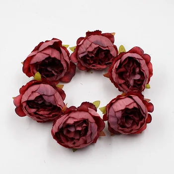 10vnt/set Europos Stiliaus Dirbtinių Rožių Gėlių 