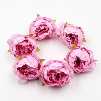 10vnt/set Europos Stiliaus Dirbtinių Rožių Gėlių 