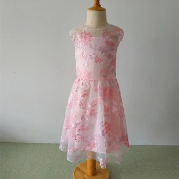 Pink Gėlių Mergaičių Suknelės Princesė Šalies Konkurso Pirmosios Komunijos Suknelė 2020 Naują Atvykimo Puikus Mergaitės Vaikai/Vaikai Suknelė