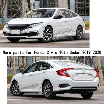 Automobilių Padengti Apdailos Rėmas Porankiu Turėklą, Vidinis Durelių Lango Stiklo Jungiklio Skydelis Dalys Honda Civic Sedanas 10 2019 2020 2021