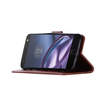 Dėl Moto G5S Plus Atveju, jei Motorola Moto G5S Plius Padengti 5.5 Apversti PU Odos Atveju Moto G5S Plius XT1802 XT1803 XT1805 G 5S
