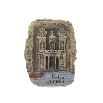 Egiptas Jordanija Turizmo Kelionių Suvenyrų Dekoratyvinis Šaldytuvas Magnetas Lipdukas Amatų Dovana