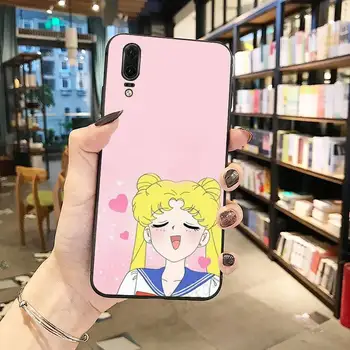 Sailor Moon Japonijos anime funda coque padengti Telefoną Atveju Huawei honor Mate P 10 20 30 40 Pro 10i 9 10 20 8 x Lite