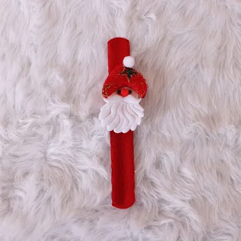 Kalėdų crackle 2020 m. Santa Claus riešo papuošalas žaislas clap ratas Kalėdų, Vestuvių Dekoravimas, kalėdos, kalėdų dovanos