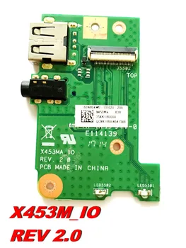 Originalą ASUS X453M USB Garso Valdybos X453M_IO REV 2.0 išbandyti gera Nemokamas pristatymas