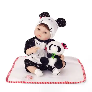 NPK 40cm Silikono kūdikis reborn lėles, tikroviška lėlė atgimsta kūdikių žaislai mergina rožinė princesė dovana brinquedos vaikams