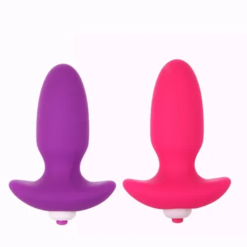 Silikono butt plug 10 dažnio vibracijos prostatos masažas vibruojantis analinis kaištis analinis vibratorius analinio sekso žaislus poroms buttplug