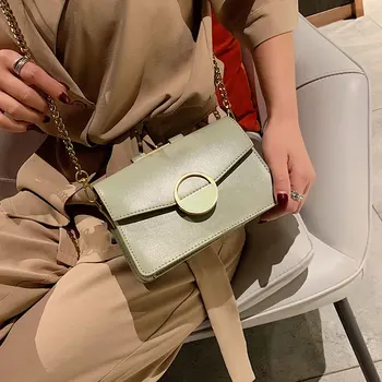 Krepšiai moterų rankinės dizaineris Advanced prasme petį krepšys mados ins tekstūros grandinės mažas kvadratas krepšys