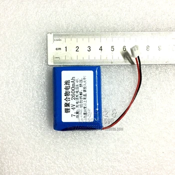 7.4 V 8.4 V baterija polimero ličio baterija žaidėjas kortelių skaitytuvas POS sphygmomanometer 2600mAh
