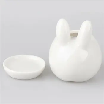 Mielas Triušis Zuikis Keramikos Sultingas Gėlių Puodą Sodas Porceliano Grocerie Sodinamoji Namų Puošybai