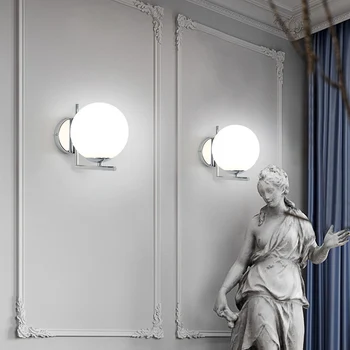 šiuolaikinės light gooseneck veidrodėlio lemputė miegamojo lovos koridorius, koridoriuje sienos lempos sienos žiburiai, namų sienos lempos