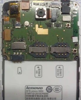 Originalus Galinio Vaizdo Kameros Modulis Flex Kabelis Lenovo S650