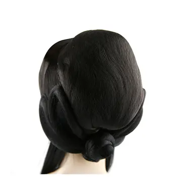 Black princess plaukų produktų, princess plaukų bendrovė gražus princesė plaukų han dinastijos plaukų senovės kinų dinastijos cosplay