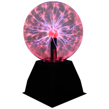 USB Stebuklinga Lempa Kristalų Magija Kamuolys Žaibo Šviesos Kamuolys Plazmos Lempą Elektrostatinės Kamuolys