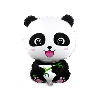 Animacinių filmų Panda Balionai Vaikų Šalis Šalis Laukinių Dekoracijos Vaikų Mėgstamiausių Giant Panda Kapitonas Šalis