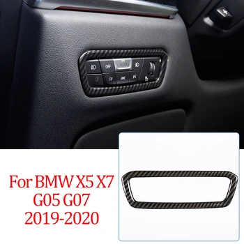 BMW X5 G05 X7 G07 2019 Anglies Pluošto, ABS, Žibintų Jungiklis, Apdaila, Apdailos Rėmelį, Automobilių Reikmenys