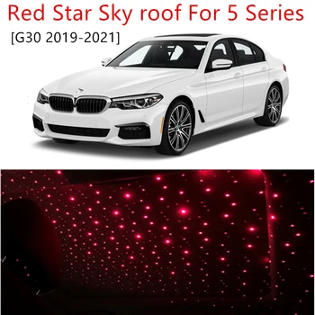 Automobilių aksesuarai BMW BMW 5 Serijos G30 2019 2020 2021 LED Žvaigždė Danguje stogo