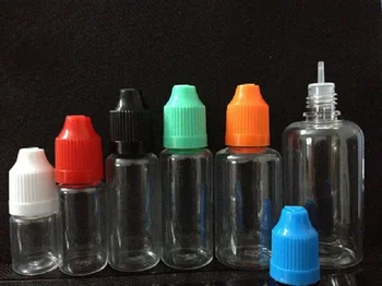500pcs Lašintuvu 5 ml Plastikinis buteliukas Su Childproof Kosmetikos Konteinerį PET Butelių Perdirbimo Akių Užkratas Buteliai droppers (lašintuvai