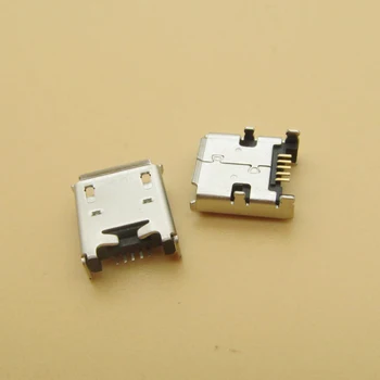 100vnt/daug Naujų Mikro mini USB DC Įkrovimo Lizdas Uosto Jungtis ACER ICONIA A3-A10 B1-710 Tab B1-A71 B1-711 A200 B1-720