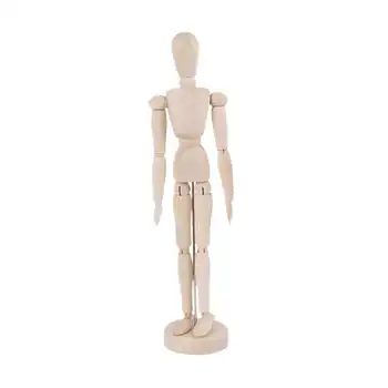12 Colių Mediniai Žmogus Modelis Mediniai Vyras Medinės Bendras Lėlės Modelio Eskizas Modelis Dekoras