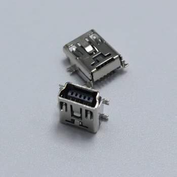 20pcs Mini USB 5Pin Moterų Lizdo Jungtis Suvirinimo SMT Pin Kištukas Jack Jungtys 