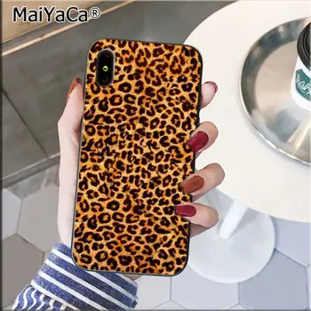 Mados Tigras, Leopardas Spausdinti Panther Telefono Aksesuarų Atveju iphone 11 12 Pro XS MAX XS XR 8 7 6 Plius 5 5S SE 12mini