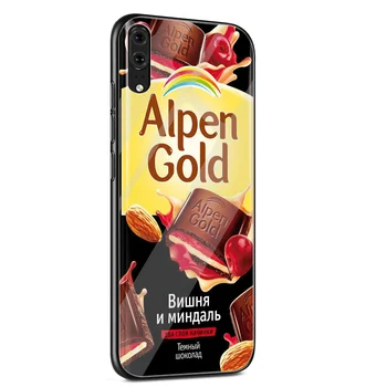 Rusijos šokolado Grūdintas Stiklas Telefoną Atveju Huawei P10 P20 30 Lite P20 30 Pro P smart Protection Cover Coque