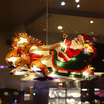 LED Žiburiai Kalėdų Vandeniui Kabantys Papuošalai Dekoro Naujųjų Metų vitrinų, Viešbučių, Restoranų Kabo Dekoro Tiekimo