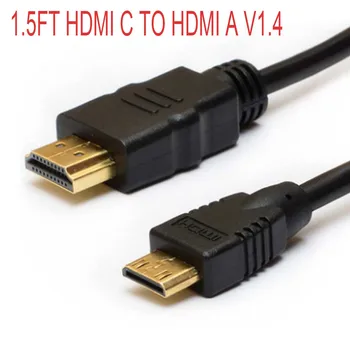 Mini HDMI suderinamus C male HDMI-suderinama vyrų v1.4 HD VAIZDO kabelis, SKIRTAS fotoaparatas Nikon Coolpix P7000 L120 S60