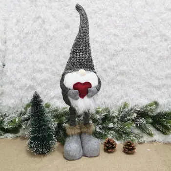 Kalėdų Lėlės Kalėdų Medžio Dekoro Naujųjų Metų Ornamentu Elnių, Sniego Santa Claus Nuolatinis Lėlės Apdailos 1