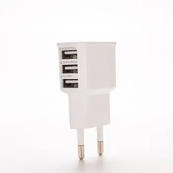 5V 2A ES Prijunkite Mobilųjį Telefoną, Planšetinį kompiuterį Sienos Kroviklis 3 USB 2.0 Kelionės KINTAMOSIOS srovės Adapteris, Skirtas 