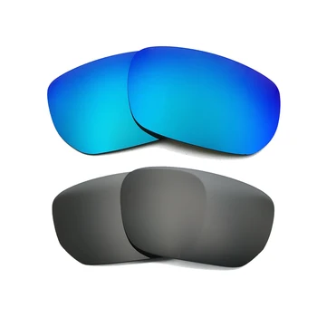Black & Ice Blue Veidrodinį Poliarizuota Pakeitimas Objektyvai už Stilius Jungiklis Kadrų UVA ir UVB