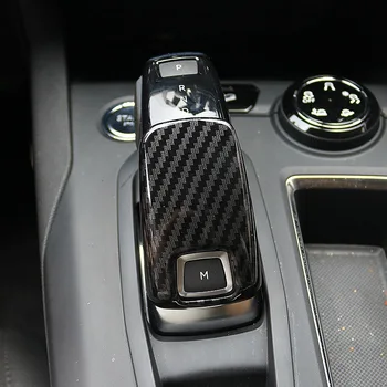 Už 508 Vilioti SW GT 2019 ABS Anglies pluošto Automobilio pavarų perjungimo svirties rankena, rankena dangtis Apdaila, Automobilių Optikos Reikmenys 1pcs