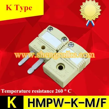 K tipo termopora kištuko ir lizdo Aukštos temperatūros tipo vyrų ir moterų bendras termopora HMPW-K-MF