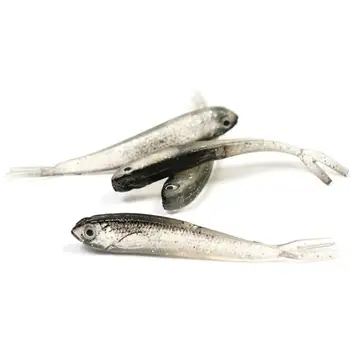 10vnt Modeliavimas Žvejybos Masalas Silikoninis Masalas 3D Akis Karpių Jaukų Dirbtinės Minkštos Gyvenimo-Pavyzdžiui, Žuvų Masalas Reikmenys, Žvejybos Reikmenys