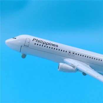 16cm Philippine Airlines A320 Imituoti Statinio Metalo Keleivinio Lėktuvo Modelio Apdailos Diecast 1:230 Filipinų Orlaivio Modelis