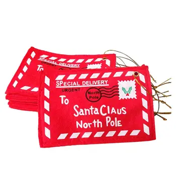 Santa Claus Raudona Kalėdų Pasveikinti Paketas Pakabukas Kalėdų Dekoro Krepšiai Kalėdos Mergina Dovanų Korteles Mokyklos Vestuvių Namų Reikmenys