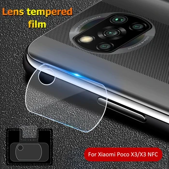 2VNT Kamera, Apsaugos Objektyvo Stiklas Xiaomi Mi 10T Lite Pro 5G Poco X3 NFC F2 Pro Mi Ultra 10 10 Pastaba Lite Mi 10 5G Len Filmas