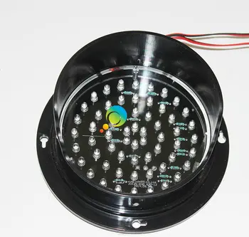 DC12V Išskirtinių formų 125mm mini 5 colių full-ball light amber led eismo signalas šviesa