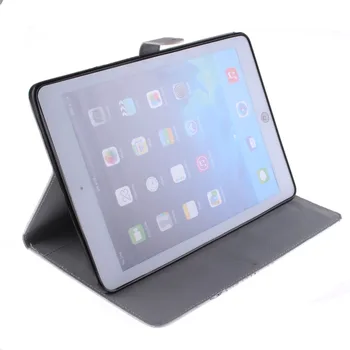 Kiaulpienių Dažytos Apversti PU Odos Stand case For iPad Air 2 1 Apple iPad 6 5 4 3 2 Smart Case Cover ipad 4 3 2 1
