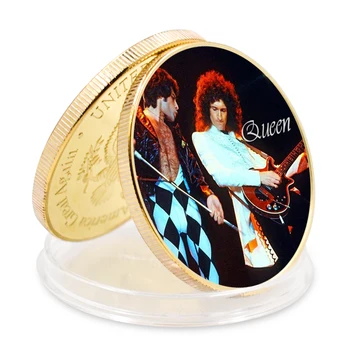 Karalienė Sidabro Moneta, Freddie Mercury Atminimo Iššūkis, Monetų Kolekcionieriams Aukso Žaisti Erelis Atgal Kalėdų Dovana