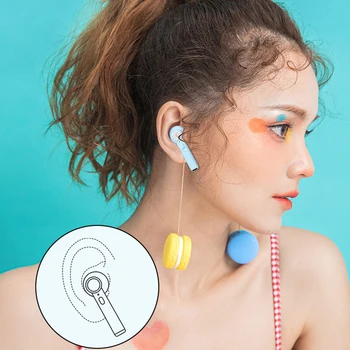 FLUXMOB D021 TWS ausinės Belaidės stereo Ausinės Bluetooth 5.0 in-ear Ausinių Sporto laisvų Rankų įranga visiems išmaniųjų telefonų smagios dovanos