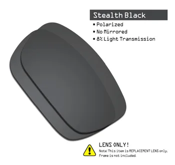 SmartVLT 2 Poros, Poliarizuota Akiniai Pakeitimas Objektyvai už Oakley Kritimo Taško Stealth Black and Ice Blue