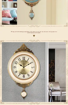 Keramikos, metalo sieninis laikrodis kambarį laikrodis Europos namų atmosferą laikrodis grožio asmenybės kūrybinių mados elektroninių wa