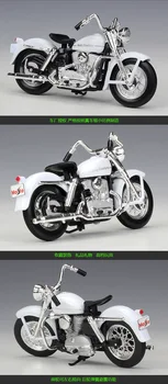 Maisto 1:18 Harley 1952 M. K Modelio Metalo Motociklo Diecast Dviratį Automobilio Modelį Žaislų Kolekcija Mini Moto Dovana