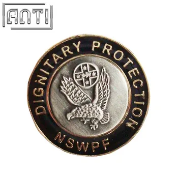 Custom Progines monetas dvigubo nikeliavimo dizainas jūsų logotipu aukštos kokybės