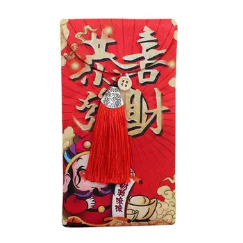 2020 M. Animacinis Tradicinių Hong Bao Kutas Sutirštės Raudona Vokai Pinigų Kišenėje Vestuvių, Gimtadienio Kinų Naujųjų Metų Pavasario Šventė*
