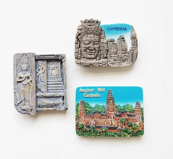 Filipinų, Vietnamo Ir Laoso, Kambodžos Angkor Wat Šri Lanka Šaldytuvas Magent Turizmo Suvenyrai Dervos Šaldytuvas Magnetiniai Lipdukai