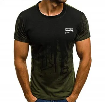 HKS Galia ir Sportser Veiklos Turbo Logotipą, Juoda T-Shirt Dydis S-4XLSummer Mados marškinėliai Camo trumpomis Rankovėmis marškinėlius
