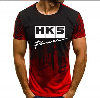 HKS Galia ir Sportser Veiklos Turbo Logotipą, Juoda T-Shirt Dydis S-4XLSummer Mados marškinėliai Camo trumpomis Rankovėmis marškinėlius